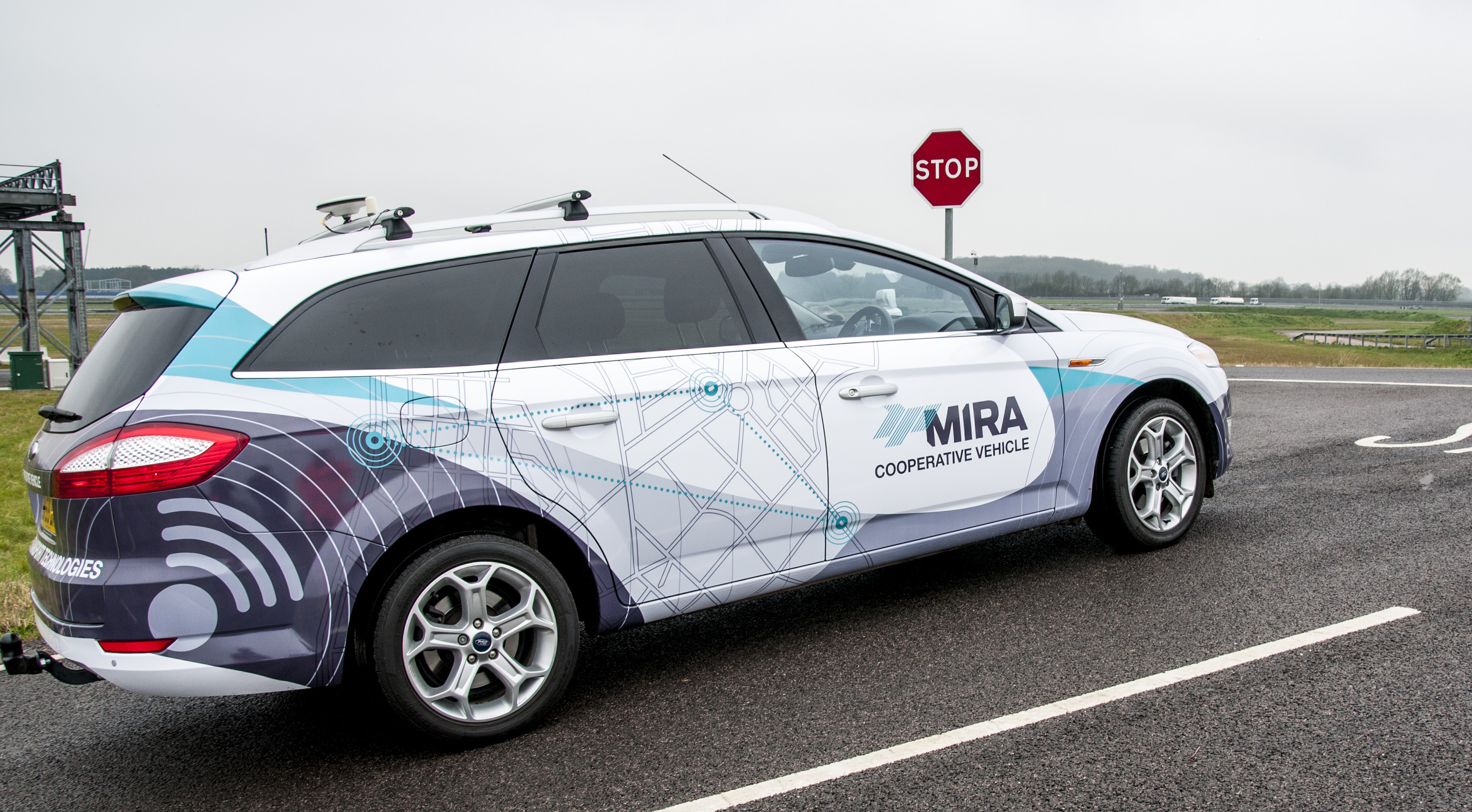 Mira’s autonomous driving test vehicle